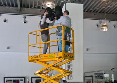PIATTAFORME VERTICALI A PANTOGRAFO ELETTRICHE MT 8