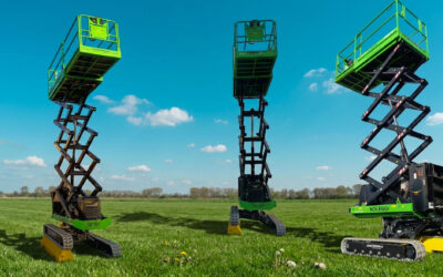 Piattaforma verticale cingolata Diesel